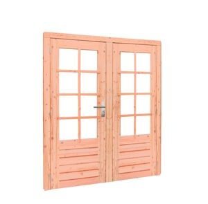 douglas dubbele deur 8 ruits incl beslag