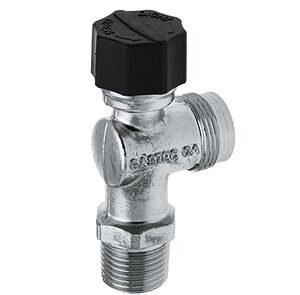 bonfix gaskomfoor/aansluitkraan haaks gastec buitendraad 1/2xm24