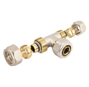 Bonfix t-koppeling verlopend 3x alu-knel 20x16x20mm