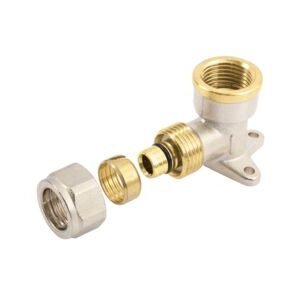 Bonfix muurplaatkoppeling binnendraad x alu-knel 1/2x16mm