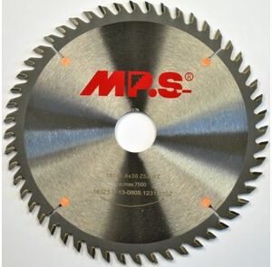 MPS handcirkelzaagblad 18321 52-tands vw 190x30mm