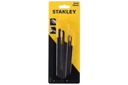 Stanley afbreekmes combopack STHT10202-0 breedte van 18 en 19mm 2st