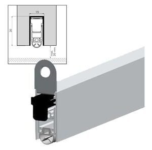 ELLEN Ellenmatic Valdorpel Uniproof Aluminium 930mm