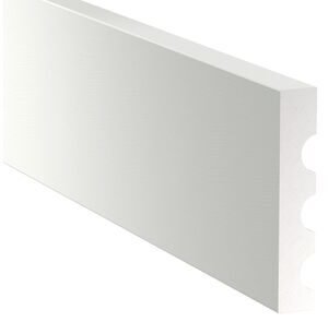 james hardie sierlijst trim smooth arctic white 3655x140x25mm