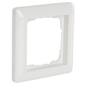 gira system 55 afdekraam 1-voudig verticaal/horizontaal inbouw polarwit