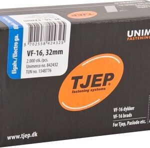 tjep vf16 brad 32mm verzinkt 2000st