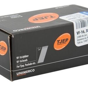 tjep vf16 brad 38mm verzinkt 2000st