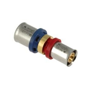 bonfix alu-pers verloopkoppeling recht kiwa/komo (alu-pers) 20x16mm