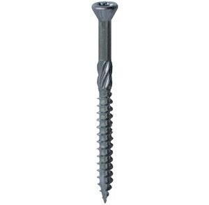 Woodies potdekselschroef torx t25 5,0x70/40 RVS 410 RAL 9005