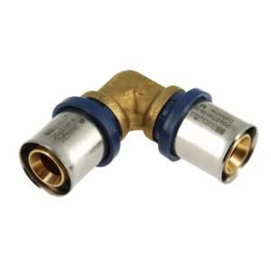 bonfix alu-pers kniekoppeling kiwa/komo (alu-pers) 16x16mm