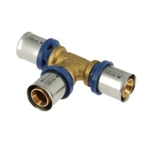 bonfix alu-pers t-stuk kiwa/komo (alu-pers) 16x16x16mm