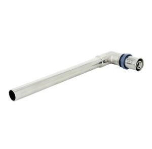 bonfix radiatorbocht kiwa/komo buis 150mm x alu-pers 16x15mm