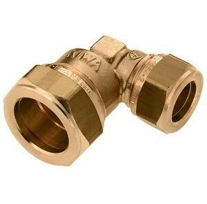 bonfix verloopknie messing 2x knel 15x12mm