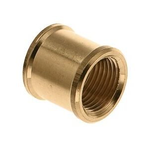 bonfix sok messing 2x binnendraad 1/2inch