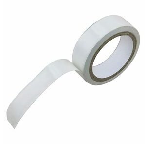 Installatieband wit/zwart 15mm