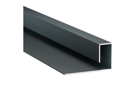 james hardie eindprofiel anthracite grey aluminium 3000mm