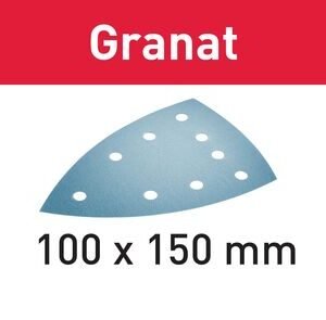 Festool schuurstrook granat Delta/9 met stickfix 100x150mm 10st