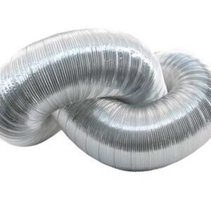 Starx afvoerslang flexibel aluminium 150x3000mm