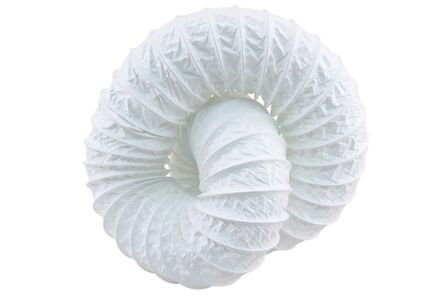 Starx afvoerslang flexibel kunststof wit 1st 125x1500mm