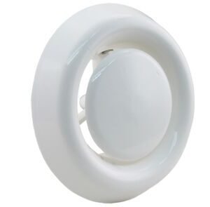 Afzuigventiel wit 100-125mm