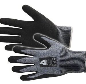 artelli handschoen pro-latex cut resist maat 9 zwart/grijs 1 paar