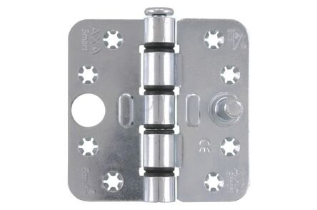 axa smart kogellagerscharnier smart easyfix 1687-09-23ve staal, verzinkt skg3 1st 89x89mm