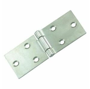 backflapscharnier vaste pen 32x100mm rvs