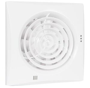 Nedco badkamer/toiletventilator silencio met timer 125t