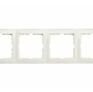 berker s1 afdekraam 4voud polarwit