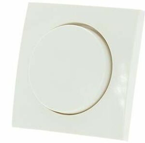 berker s1 centraalplaat +knop dimmer creme