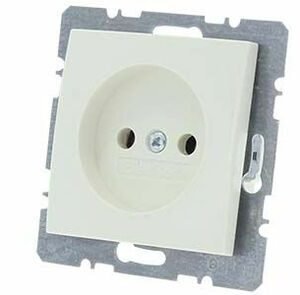 berker s1 contactdoos inbouw 1voud creme