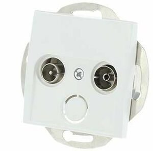 Berker S1 Contactdoos rtv Inbouw Polarwit