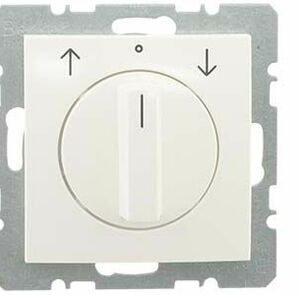 Berker S1 Schakelaar Inbouw Jaloezie Polarwit