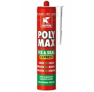 bison/griffon polymax lijmkit express wit 435gr