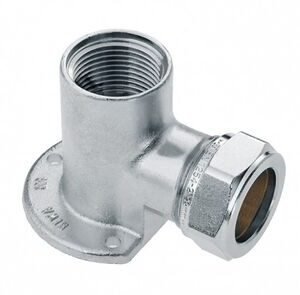 bonfix muurplaatkoppeling vertind binnendraad x knel 1/2x15mm