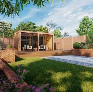 glazen schuifwand deluxe 2 panelen antraciet a rvs knop 1785x2240mm