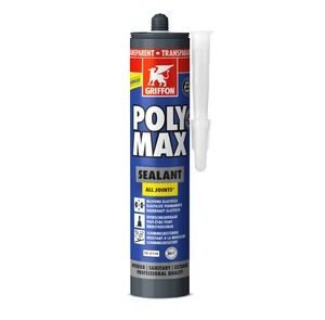 Griffon polymax sealant transparant 280ml