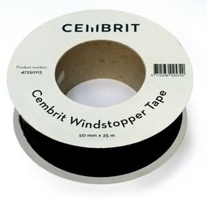 Swisspearl Windstopper Tape Black 60mmx25m