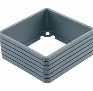 centraaldoos correctierand 5-30mm grijs