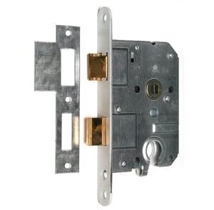 comfidoor cilinderslot rvs met sluitplaat