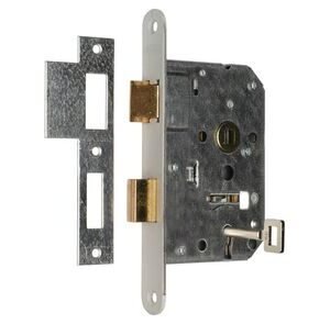 comfidoor dag/nachtslot wit met sluitplaat