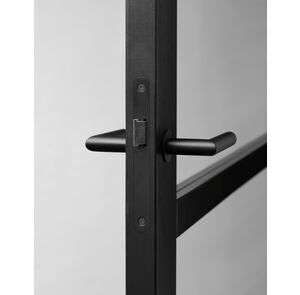 comfidoor smal loopslot zwart