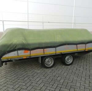 containernet fijnmazig met rand, ogen en spanrubbers 2,5x3,5m