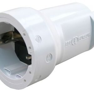 contrastekker pp randaarde wit 16a