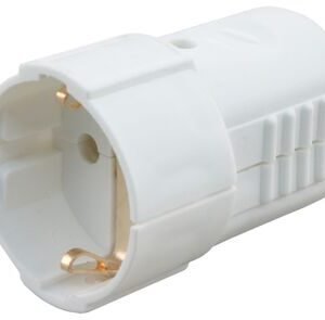 contrastekker randaarde wit 16a