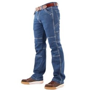 crosshatch toolbox c-stretch broek 34/34 blauw