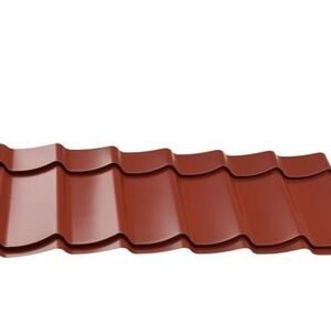 dakpanplaat tbv kapschuur comfort donker rood 3200x4050 16m2