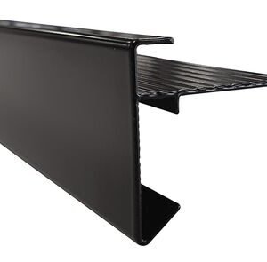 daktrim aluminium zwart 45x45x2500mm