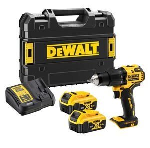 DeWALT schroef-/klopboormachine xr DCD709P2T-QW brushless 18v