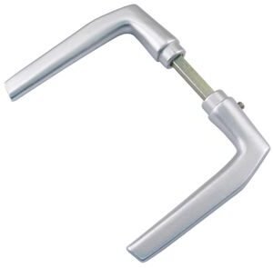 deurkruk aluminium duim f1 naturel